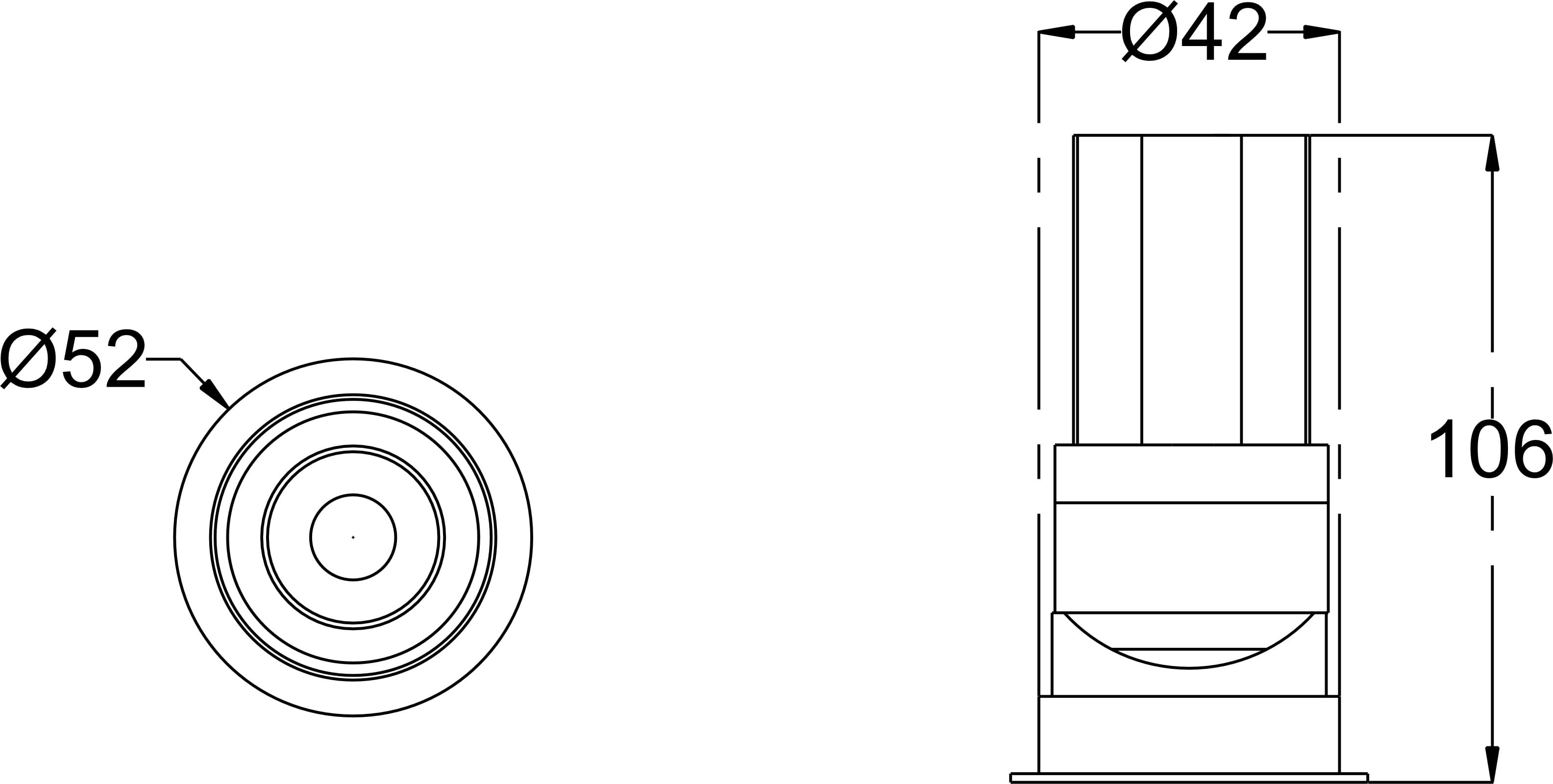 Linz 12 dimension drawing with sizes in mm