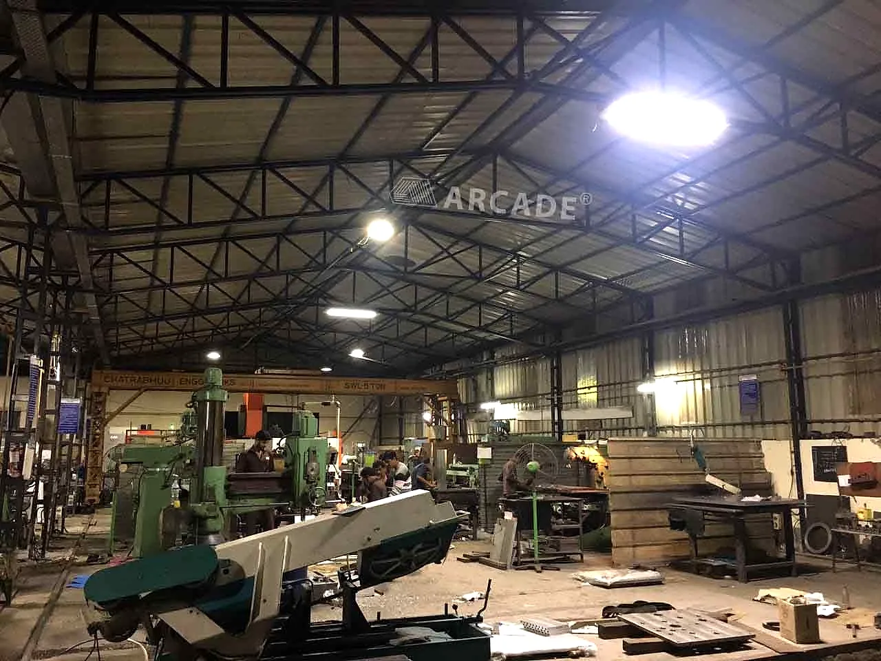 Arcade Lighting — Industrial space