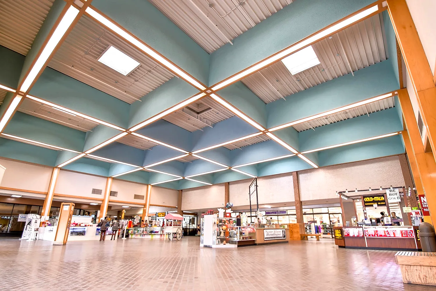 Arcade Lighting — Hospitality space