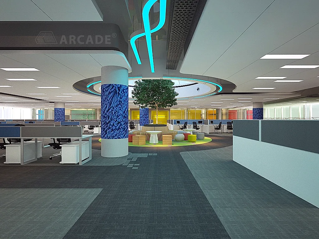 Arcade Lighting — Office space